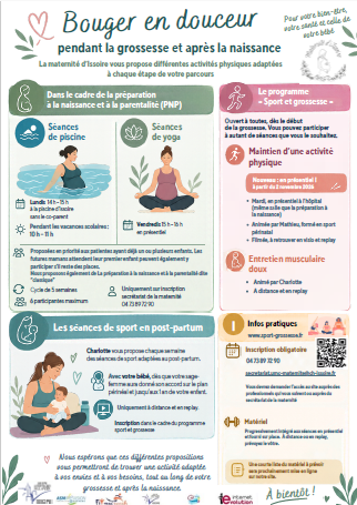 Bouger en douceur pendant la grossesse et après la naissance